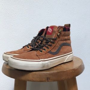 scotchgard plaid lined vans